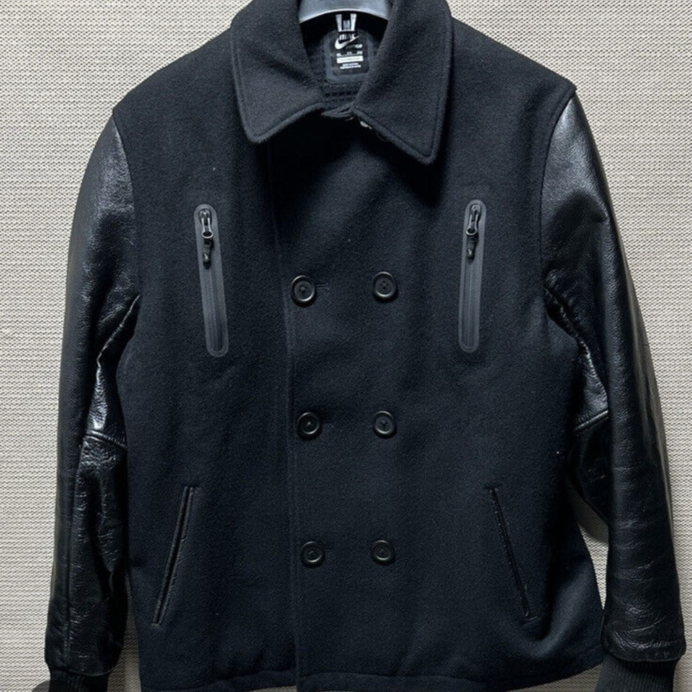 Nike Lebron James Peacoat with leather